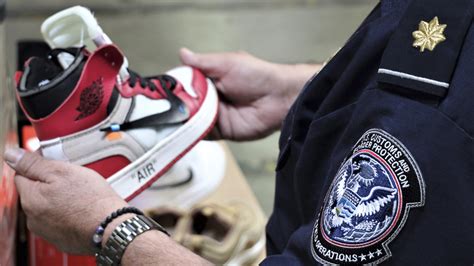 us customs fake shoes|importing counterfeit merchandise into us.